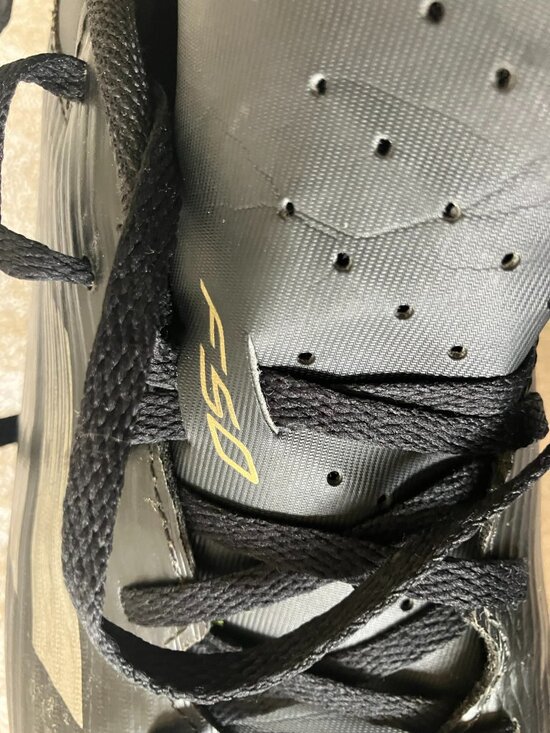 Adidas F50 FibERSKIN Soccer Cleats | Black/Gold | US 8.5 | FG main image 8